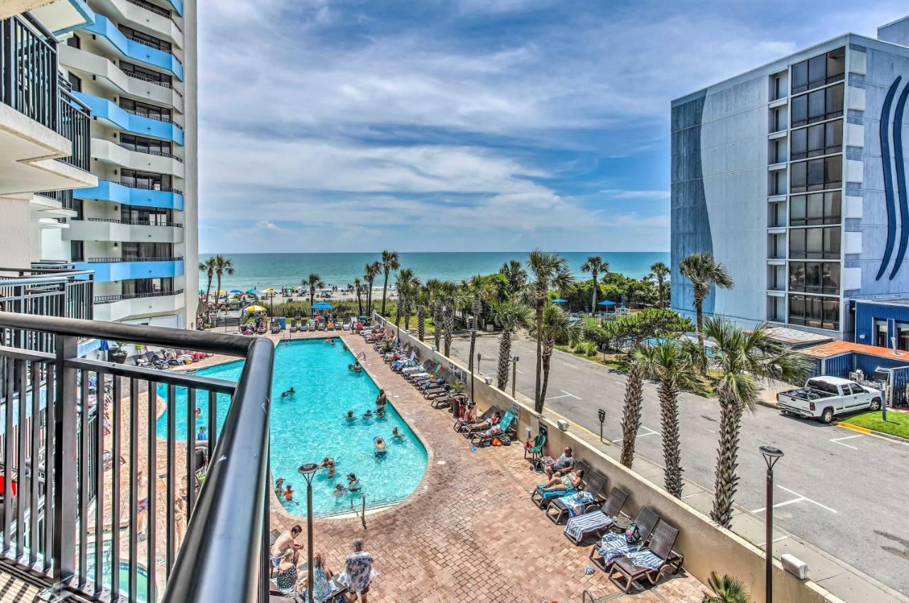 Ocean View Apt And Access To Pool, Beach And More Myrtle Beach Buitenkant foto
